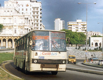 VV2084 Ikarus Bus - Santa Clara, Cuba, This is a scanned im…