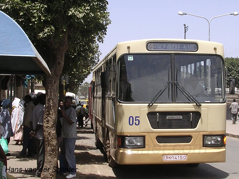 Buses in Eritrea - Asmara Bus Company